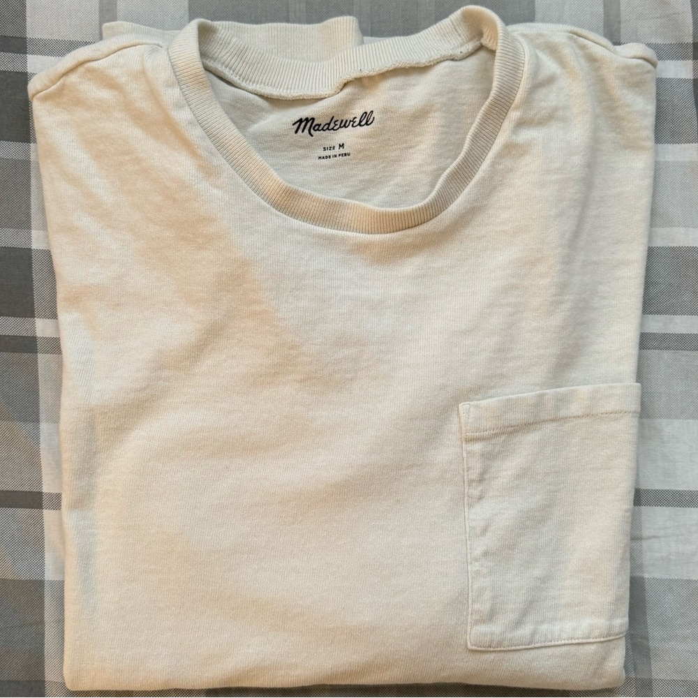 Madewell men’s long sleeve tee shirt
